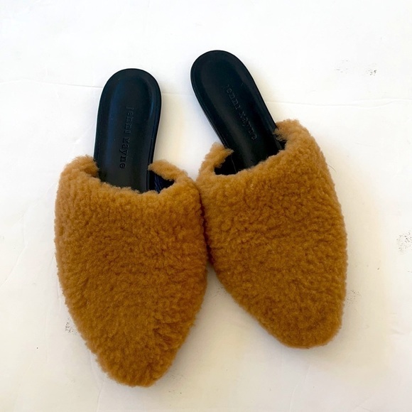 Jenni Kanye Shearling Mule in Natural 38 - Picture 5 of 13